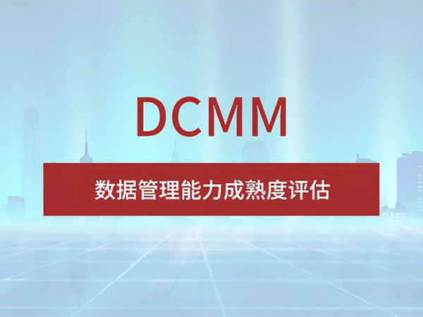 数据管理能力成熟度模型评估(DCMM)